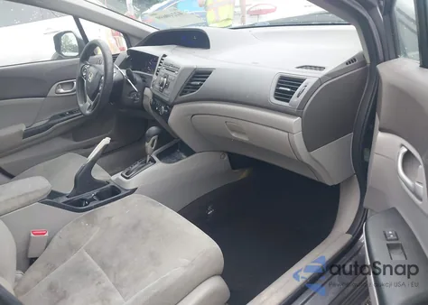 2012 Honda Civic Hf z USA, uszkodzony, nr VIN 2HGFB2F62CH332079